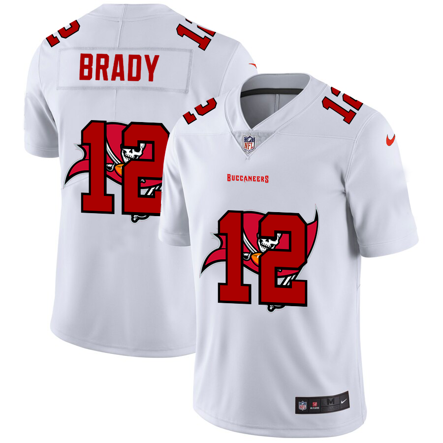 2020 New Men Tampa Bay Buccaneers #12 Brady white Limited NFL Nike jerseys